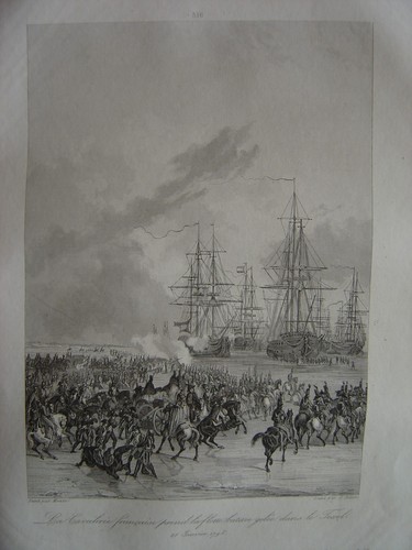 Grande gravure cavalerie - gravure,