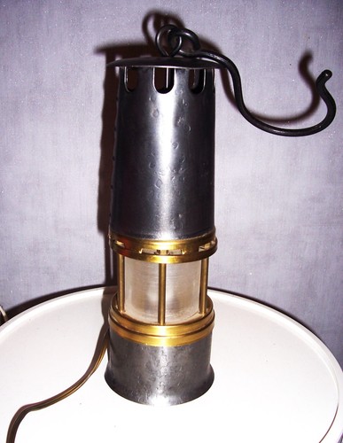 Lampe mineur deco ancienne - mineur,