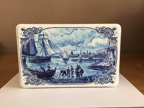 Boîte métal vintage - boîte, en