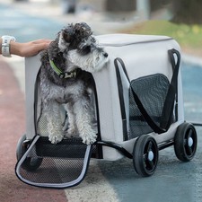 Dog Carrier With 4 Wheels