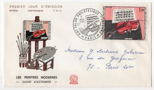 Fdc 549a enveloppe - jour, le