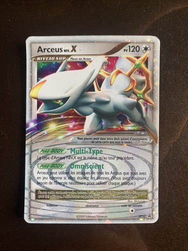 Rare carte pokémon arceus x - arceus,