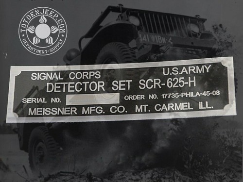 Scr 625 mine detector - detector, flat