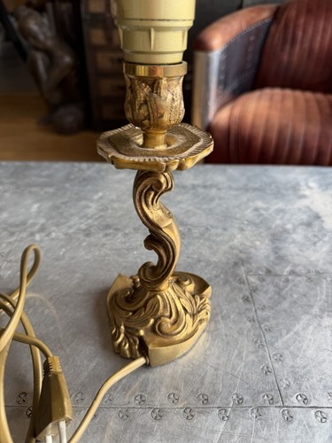 Magnifique pied lampe en - ,