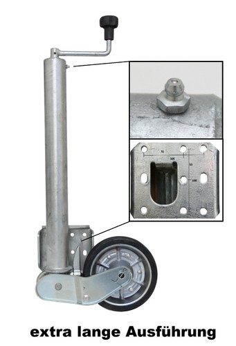 Stützrad automatique ko - automatique, al-ko