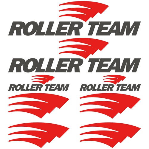 Roller team autocollant - xl,