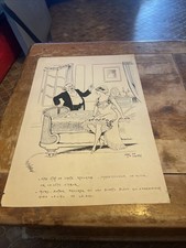 Grand Dessin Original Signé