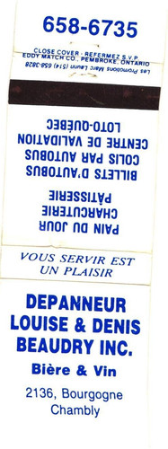Depanneur louise denis - louise,
