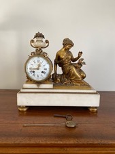 Pendule, horloge, antique en