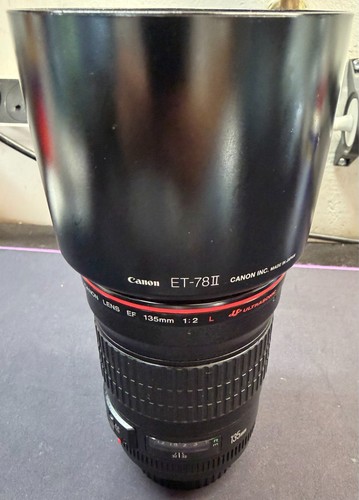 Objectif canon 135mm 2 l - f/2,