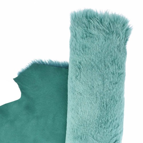 Peau mouton lainé lisse - peau,