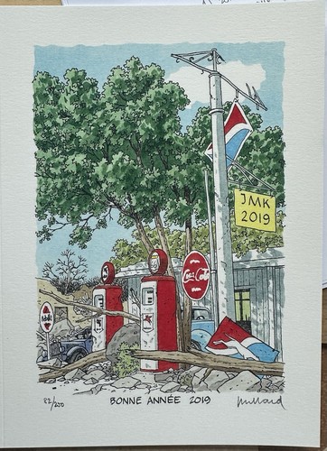 Carte vœux juillard 2019 - carte,