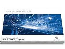 Peugeot Tepee Partner 2015-2018 Notice d'Utilisation Français