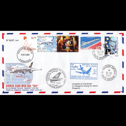 A380 2007 vol de livraison - -,