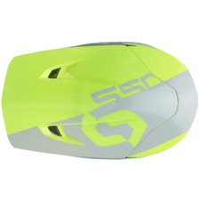 Casque cross Scott 550 Woodblock gris/jaune casque de moto casque tout-terrain