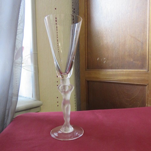 Flute champagne en cristal - 1,