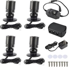 4Pack Dimmable 360° Angle LED