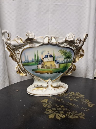 Vase ancien porcelaine - vase,