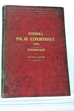 LIVRE ANCIEN EXPEDITION POLAIRE SUEDOISE BELLE CARTE GROENLAND 1869