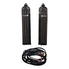 Smoked LED Rear Fender Fascia Turn Signals for Harley Davidson Touring '14-Up