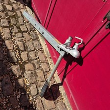 Static Caravan Hitch A Frame  Draw Bar + jockey  wheel Tow Mobile Home trailer 