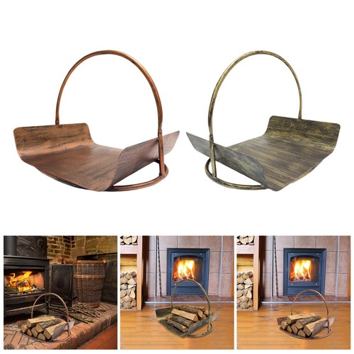 Porte bûches pour foyer - porte-bûches,