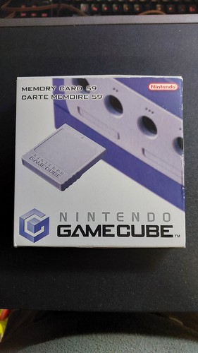 Nintendo game cube memory card - nintendo,