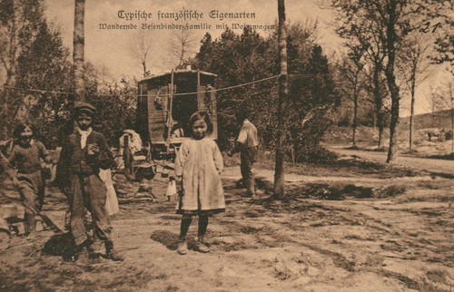 Carte postale famille de - famille,