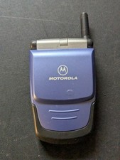 vintage motorola Talk About Flip Phone/ Not Tested/ No Charger 