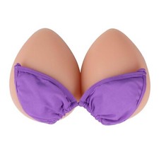 1 Paire Réaliste de Prothèses Mammaires Autoadhésif en Silicone Artificielle ...