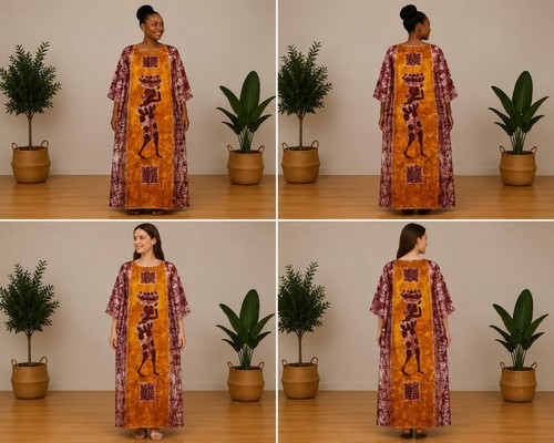 Boubou femme batik wax - femme,