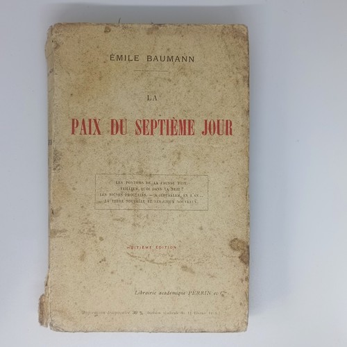 Paix septième jour - la,