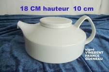 THÉIÈRE PORCELAINE blanche