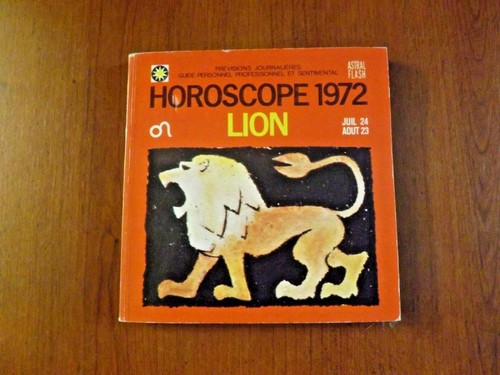 Horoscope lion 1972 astral - 1972,