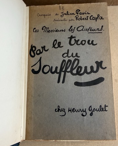 Par trou souffleur - le,