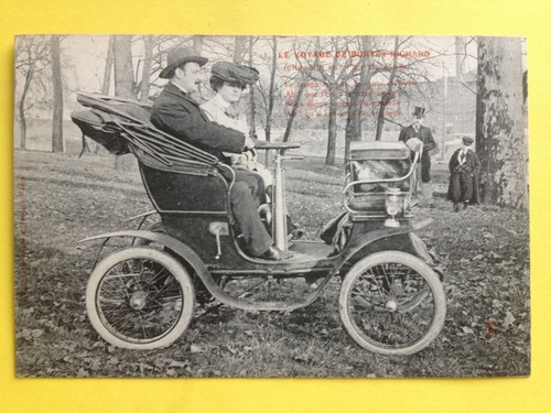 Cpa automobile vieille voiture - cpa,
