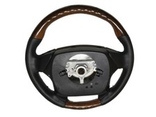 Volant combiné bois véritable Land Cruiser 150 Prado 2014 NOIR