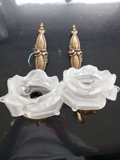 Paire Appliques Murales Bronze