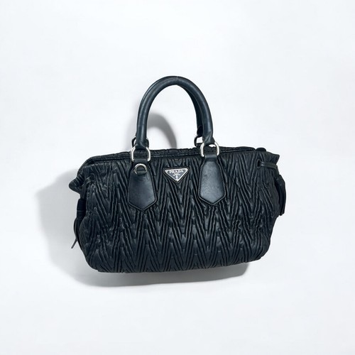 Sac main prada cuir - prada, en