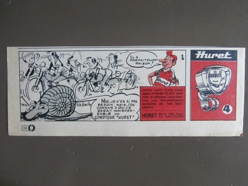 Publicité compteur huret le - huret, &