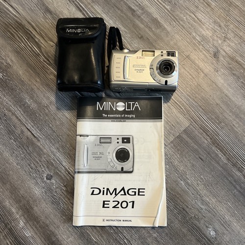 Minolta dimage e201 3mp - minolta,