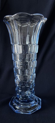 Vase art déco un bleu - vase,