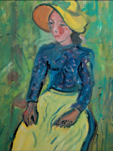 Tableau ancien huile - ancien,