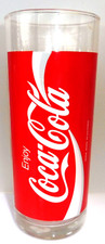 COCA COLA® GLASS ENJOY COCA COLA 17.5 cm H x 7.5 cm Ø No. 643