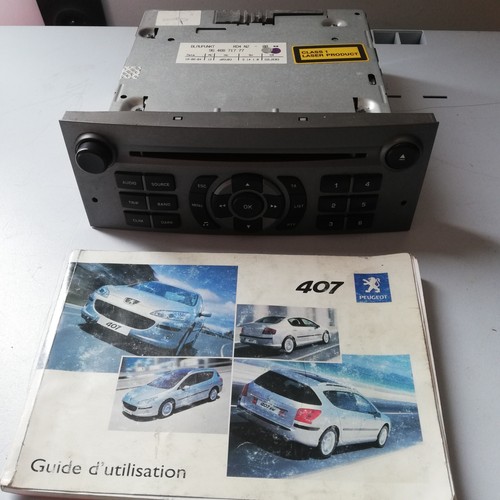 Autoradio origine peugeot - d'origine,