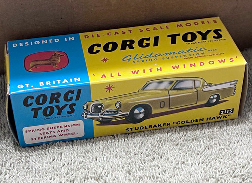 Corgi toys studebaker - toys, golden