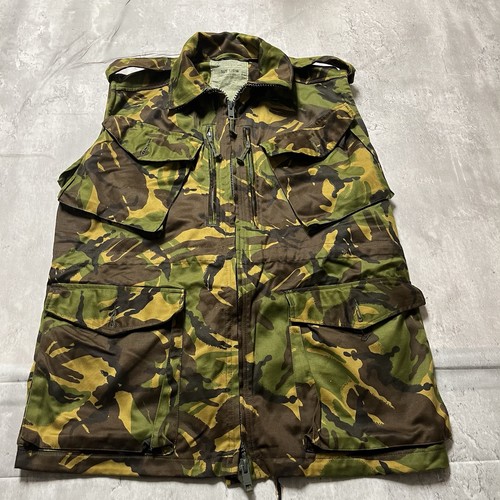 Vtg military vest smock combat - vtg,