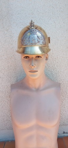 Casque pompier ancien - de,