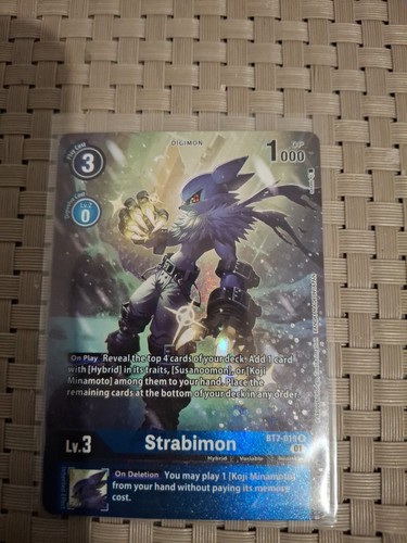 Strabimon bt7 019 - bt7-019", digimon