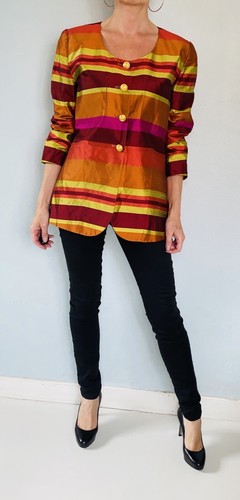 Veste couture soie sauvage - en,